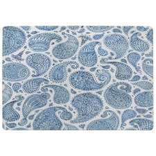 Blue and White Bo Ho world (Rug) Blue | Large: 140x200cm