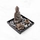 image 4 of Myga Candle & Incense Holder - Buddha | Brown