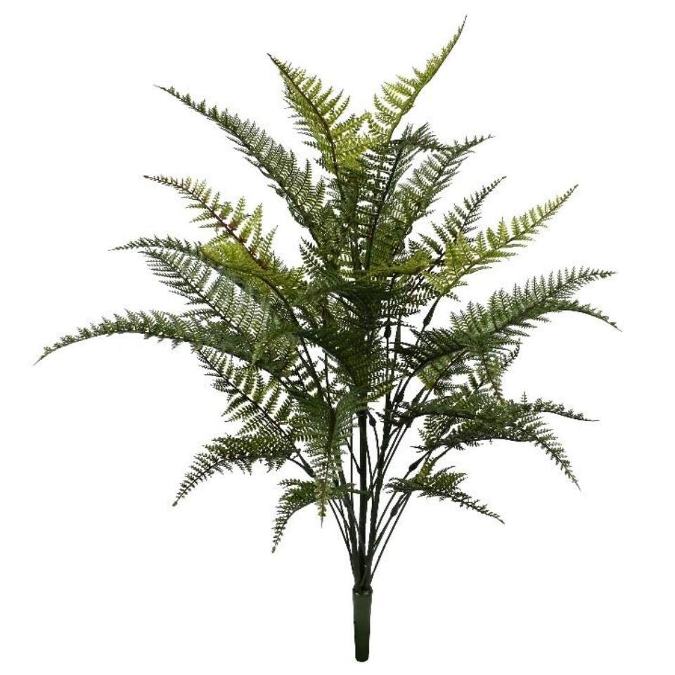 image 1 of 78cm Fire Retardant Artificial Fern Foliage Branch