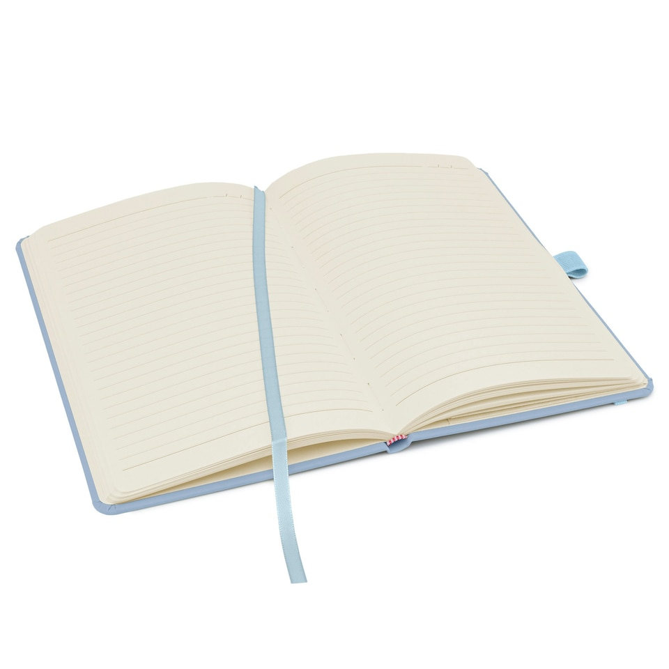 image 1 of Notes London A5 Wilson Lined Page Notebook Pastel Blue