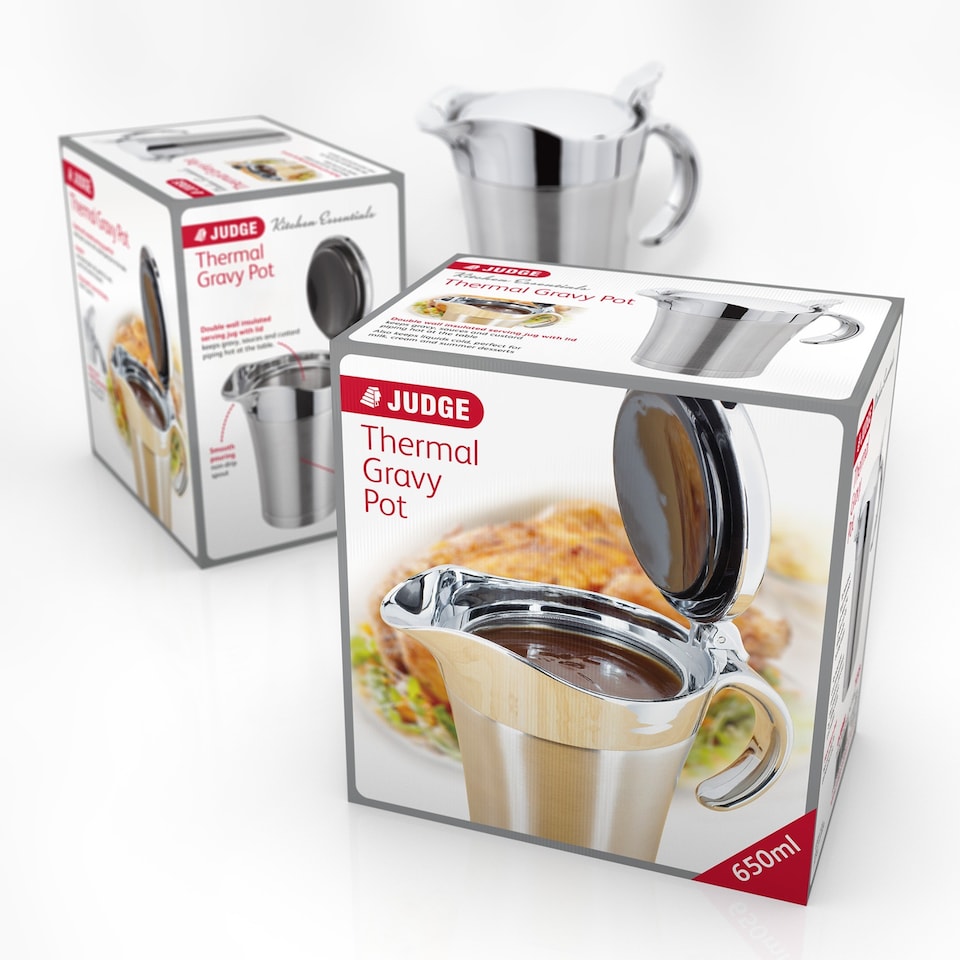 image 1 of Judge Kitchen 650ml Insulated Gravy & Sauce Pot