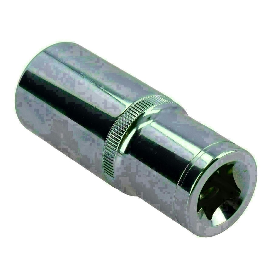 image 1 of 24mm 1/2in Drive Double Deep Long Reach Metric Socket 12 Point Sided Bi-hex