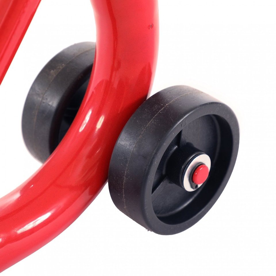 image 1 of Heavy Duty Rear Motor Bike Workshop Pit Motorcycle Paddock Stand | Red