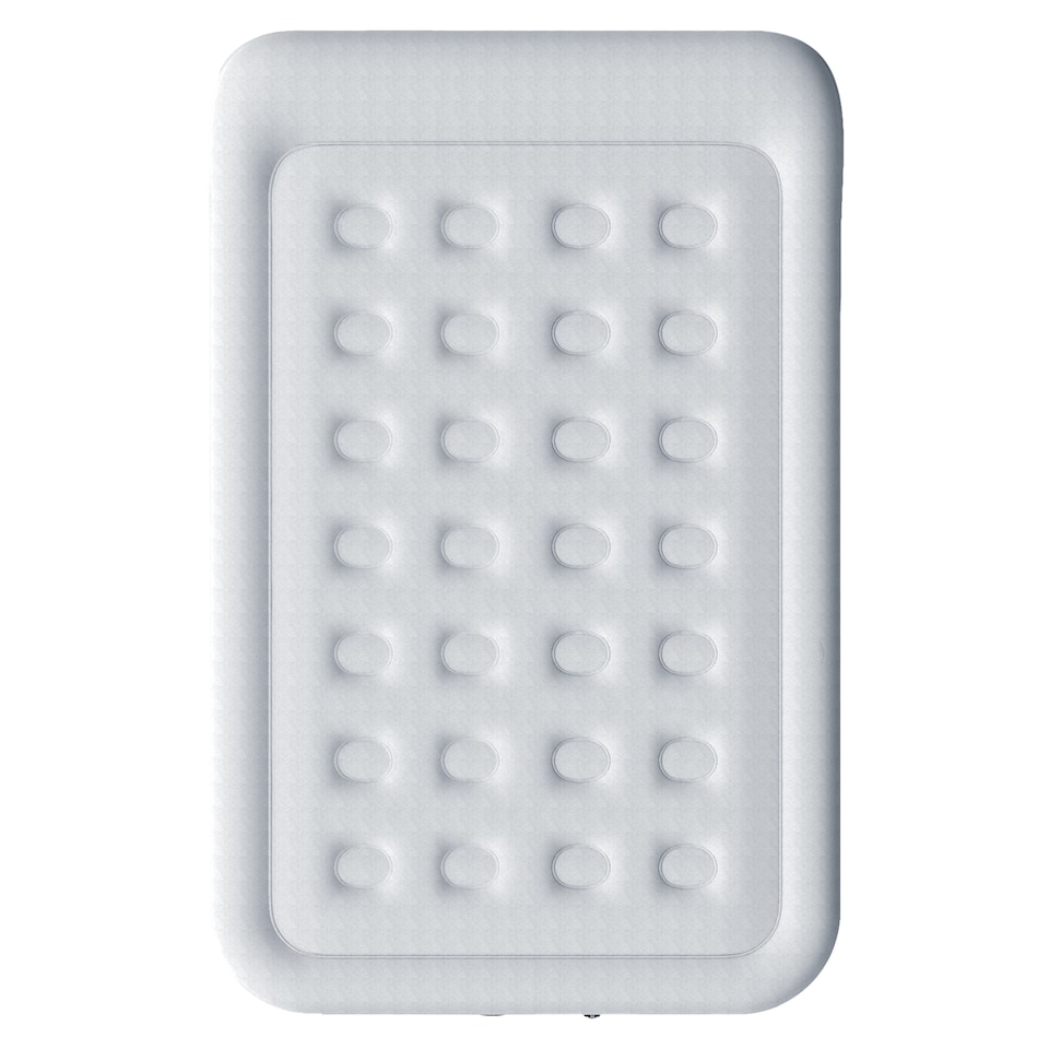 image 1 of Active Era Double Size Comfort Air Bed – Grey/Navy