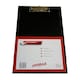 image 4 of Janrax A4 Black PVC Single Clipboard