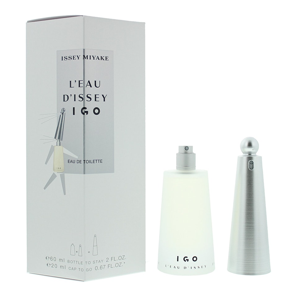 image 1 of Issey Miyake L'eau D'issey IGO EDT 60ml Bottle & 20ml Cap To Go Fragrance
