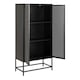 image 4 of Newcastle 2 Door Cabinet in Matt Black