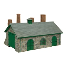 Bachmann Scenecraft Narrow Gauge Wagon Workshop Green (Pre-Built)
