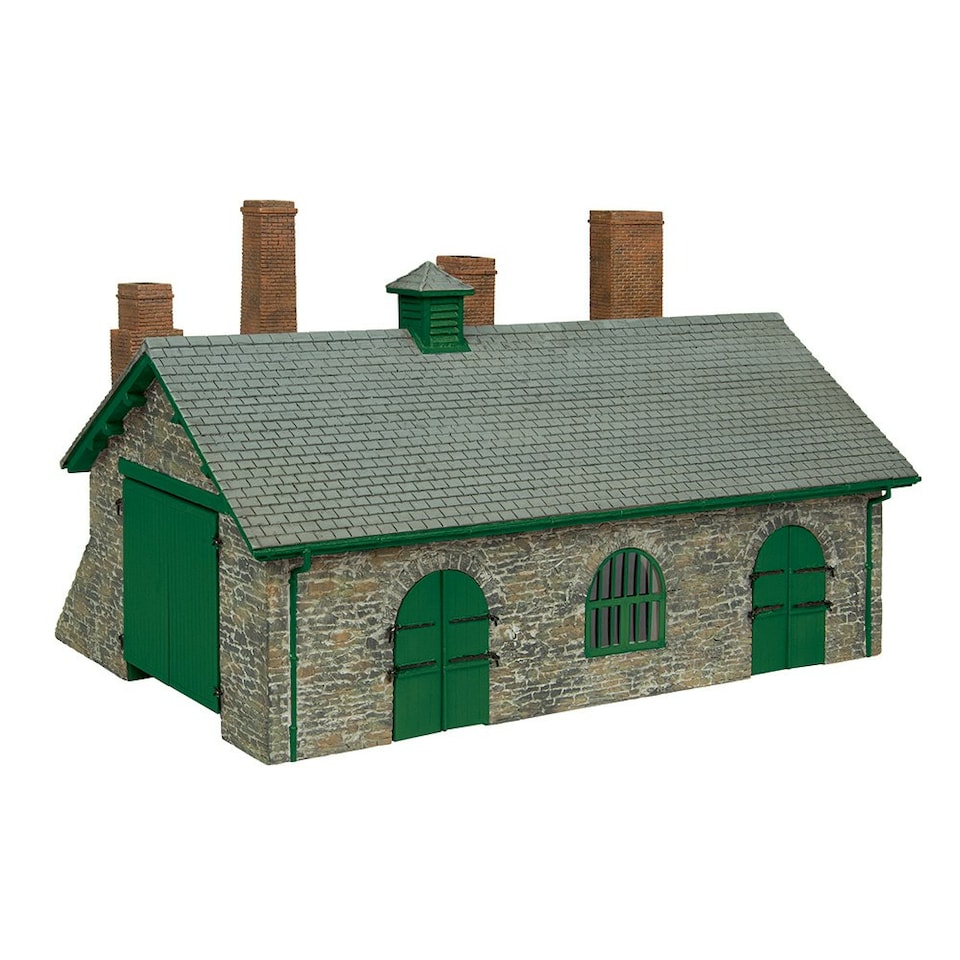 Bachmann Scenecraft Narrow Gauge Wagon Workshop Green (Pre-Built)