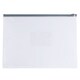 image 6 of Pack of 12 A4 Clear Zippy Bags with Grey Zip