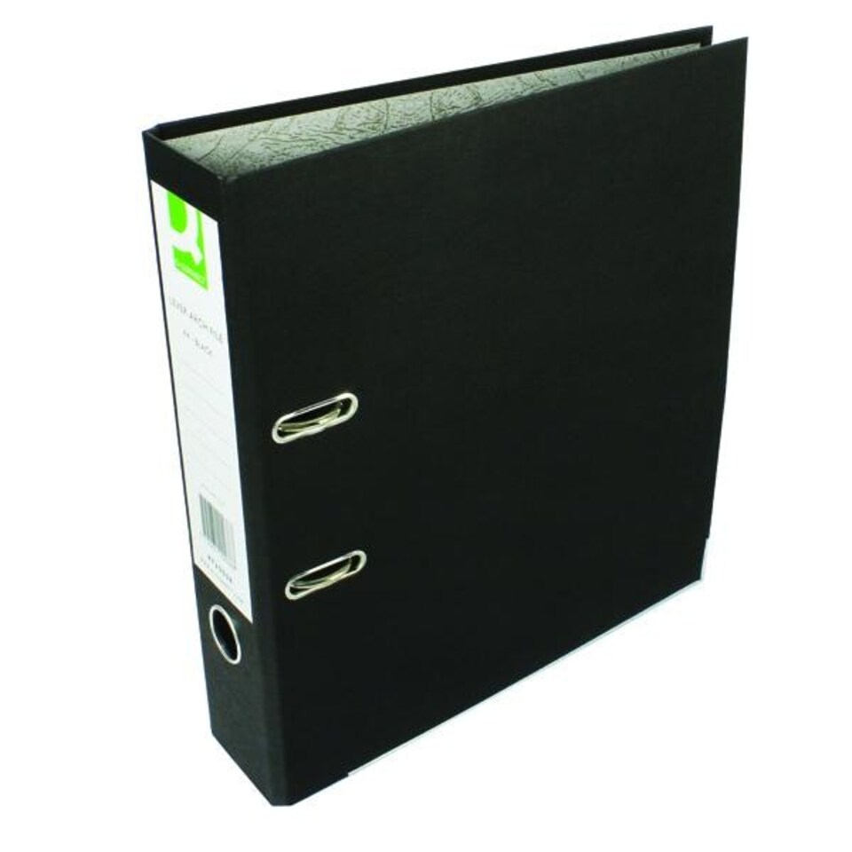 image 1 of Pack of 10 A4 Paperbacked Black Lever Arch File