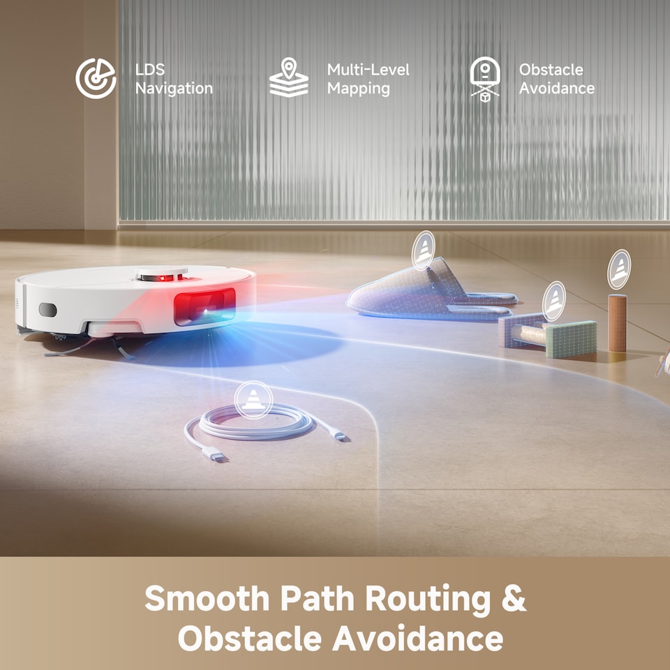 image 1 of Dreame D20 Pro Plus Robot Vacuum