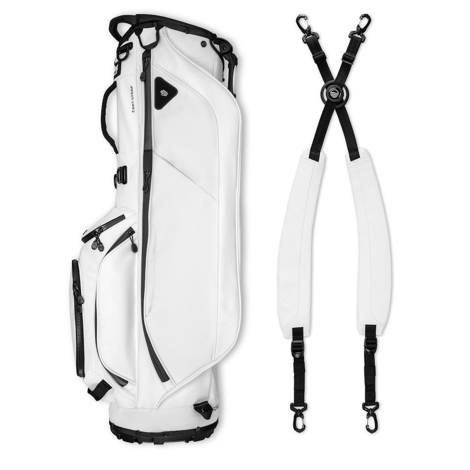 image 1 of Ryder S-Class Golf Bag - White