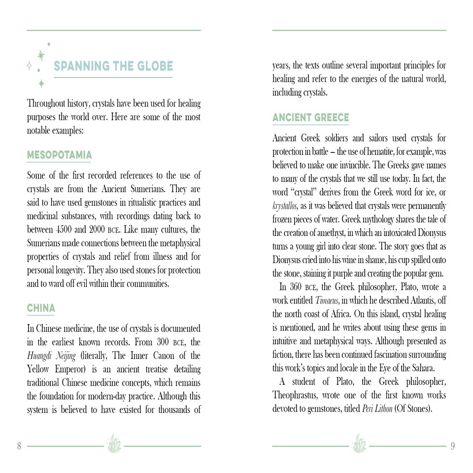 image 1 of The Little Book of Crystal Healing