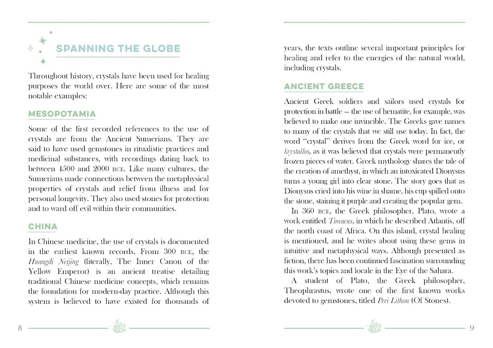 image 1 of The Little Book of Crystal Healing