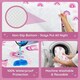 image 4 of Toddler Potty Training Bed Pads - Soft Waterproof Bedwetting Pee Protector Mat for Kids - Incontinence Mattress Sheet Absorbs Up to 2000ml - 135 x 85cm, Rainbow White | Rainbow | Double