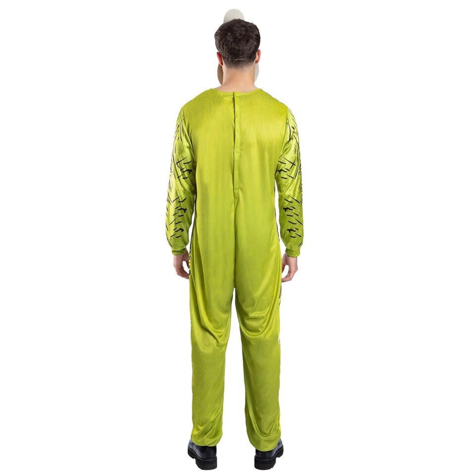 image 1 of The Grinch Unisex Adult Costume Set | Yellow | Yellow | L | 1