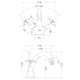 image 3 of Traditional Crosshead Mono Basin Mixer Tap - Chrome