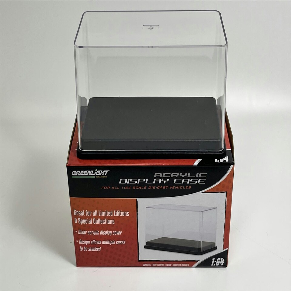 image 1 of Acrylic Display Case And Base 1:64 Scale Greenlight 55025