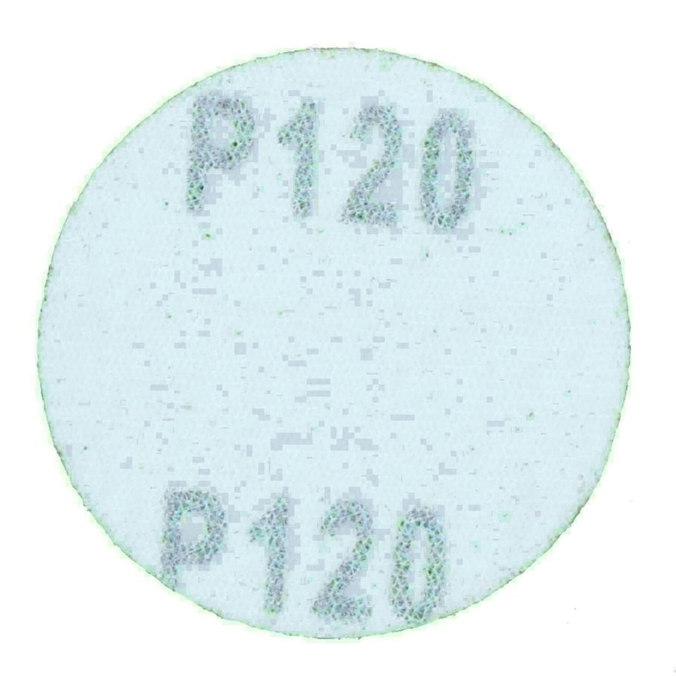 image 1 of 100 Pack Hook/Loop DA Sanding Grinding Abrasive Pad 120 Grit Discs 2" (50mm) AT376