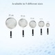 image 5 of Buckingham Stainless Steel Fine Mesh Sieve Strainer 25 cm Soft Touch Handle