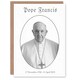 image 1 of Pope Francis Memorial Black & White Portrait Blank Greeting Card