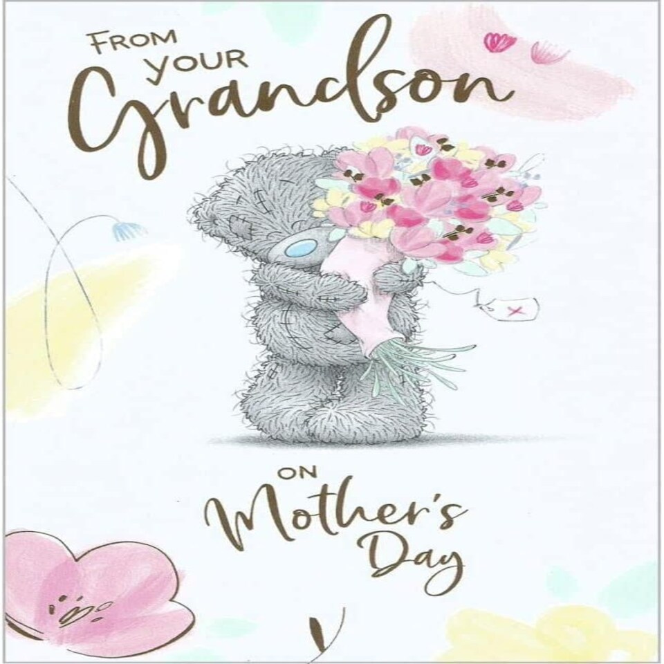 Bear With Bouquet