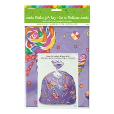 Unique Party Candy Cellophane Gift Bag - Purple - One Size