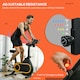 image 3 of SPORTNOW Exercise Bike, Stationary Bike with LCD Display for Home Cardio Workout