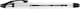 image 2 of Pack of 12 Medium Black Delta Ballpoint Pens