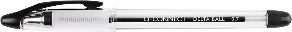 image 1 of Pack of 12 Medium Black Delta Ballpoint Pens