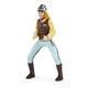 image 1 of PAPO Horses and Ponies Blue Trendy Rider Toy Figure
