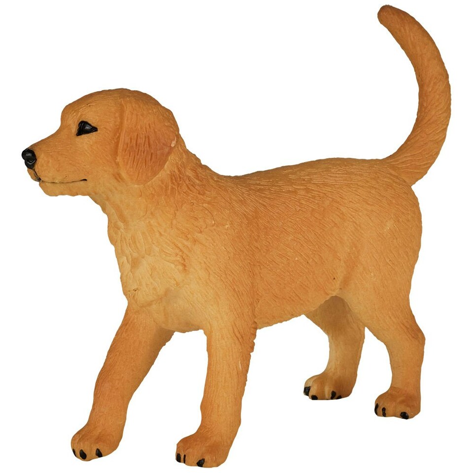 image 1 of MOJO Farmland Golden Retriever Puppy Toy Figure (387205)