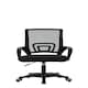 image 4 of MOF Adjustable Office Chair Ergonomic Mesh Swivel Computer Comfy Desk/Executive Work Chair with Arms and Height Adjustable Style103 Red