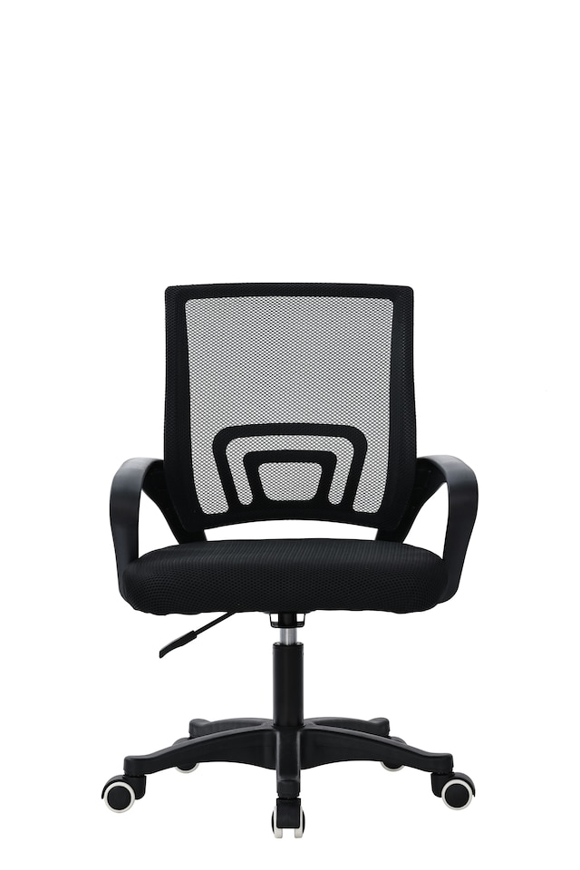 image 1 of MOF Adjustable Office Chair Ergonomic Mesh Swivel Computer Comfy Desk/Executive Work Chair with Arms and Height Adjustable Style103 | Red