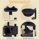 image 5 of Yaheetech 163 cm Large Cat Tower with Condos Platform Perch Black