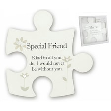 Sentiment Jigsaw Art - Special Friend