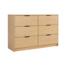 Chest Of 5 Drawers Bedroom Furniture Clothing Storage Organiser Unit Bronze | 6 Drawers