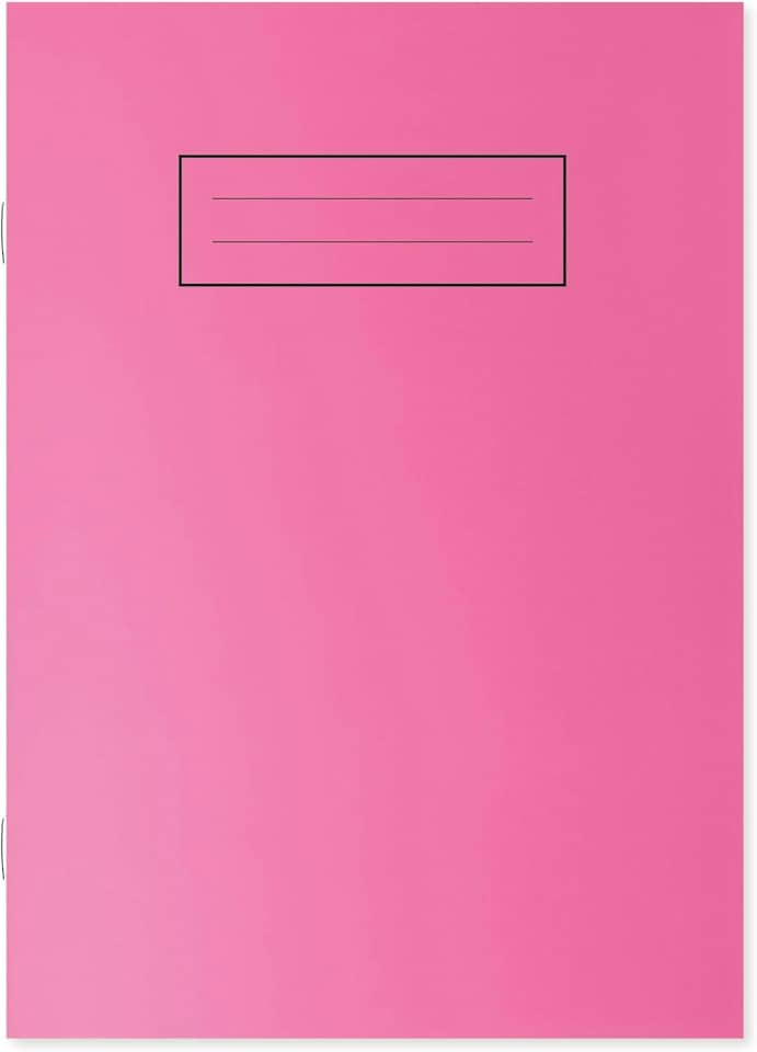 image 1 of Silvine A5 Essentials Laminated Cover Wipe Clean Exercise Book
