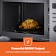 image 4 of GEEPAS 23L Digital Microwave Oven 800W, 5 Power Levels Silver