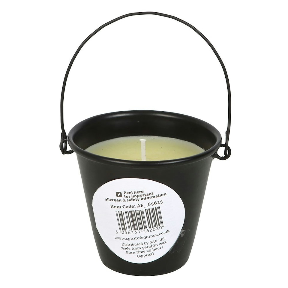 image 1 of Something Different Run Away Vampire Bucket Scented Candle - Black - One Size