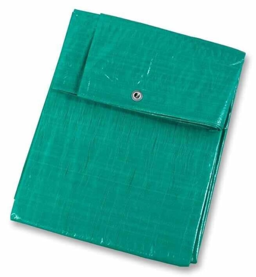 CLARKE INTERNATIONAL - Polyethylene Tarpaulin, Green 8ft x 10ft | Green