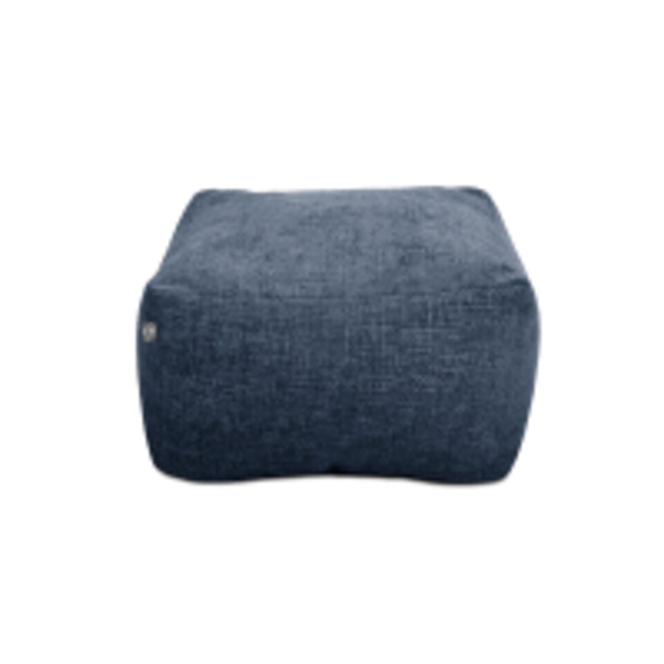 image 1 of rucomfy Indoor Bean Bag Ottoman - Weave Pouffe Footstool