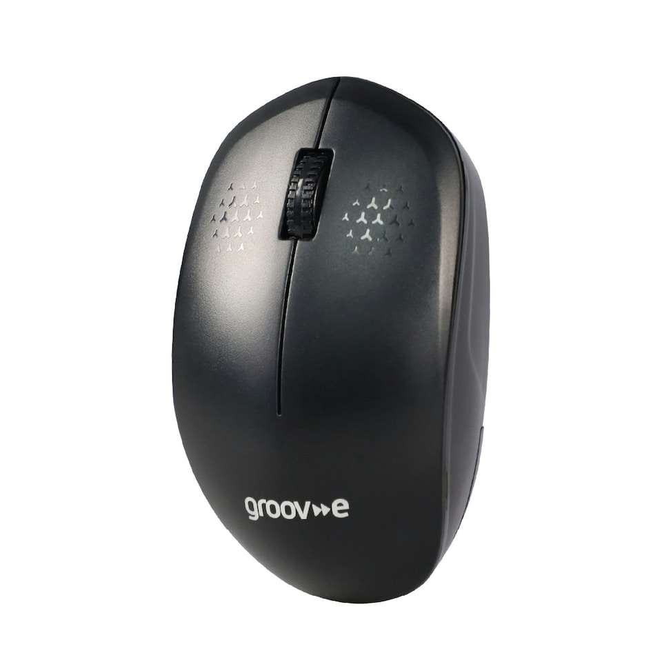 image 1 of Groov-e GVPC18BK Wireless Optical Mouse - Black