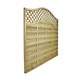 image 2 of Snowdon Timber Omega Lattice Top Fence Panel (H) 1.8m (W) 1.8m