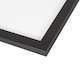 image 8 of Modern and Stylish Black Veneer Wood Effect A3 Plastic Frame for Wall Hanging | Black | L