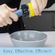 image 5 of Lemon Reamer Squeezer Manual Citrus Juicer Tool with Ergonomic Handle Blue