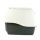 image 3 of KCT Hooded Black Cat Litter Box Black | One Size
