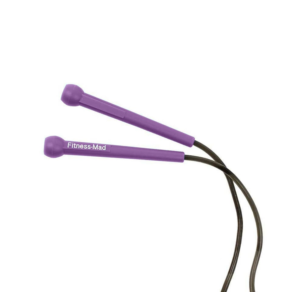 image 1 of Fitness Mad Speed Rope - Purple - 8ft
