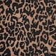 image 6 of OHS 2 Pack Luxury 100% Cotton Leopard Jacquard Absorbent Quick Drying Hand Towel Cream | Natural | Hand towel